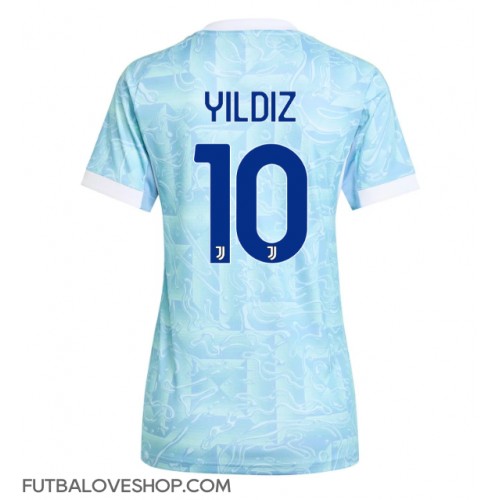 Dres Juventus Kenan Yildiz #10 Preč pre Ženy 2025-26 Krátky Rukáv